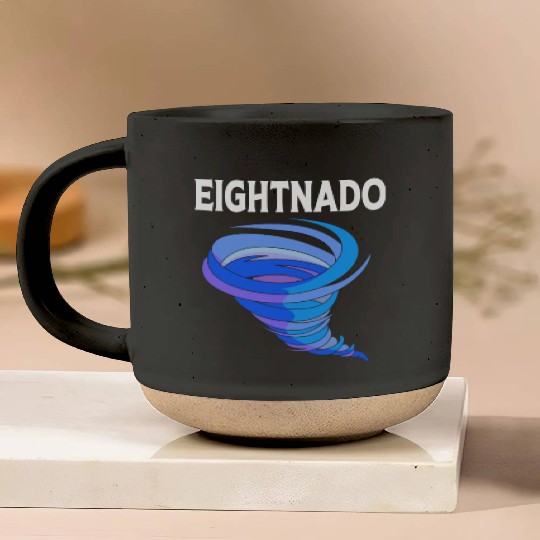 Eightnado Bday Party 8th Birthday Tornado Pottery Mugs