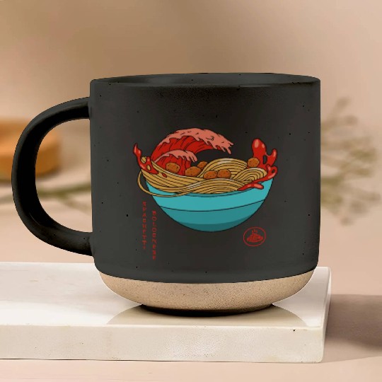 Spaghetti Bolognese - Italian Noodles - Japanese R Pottery Mugs