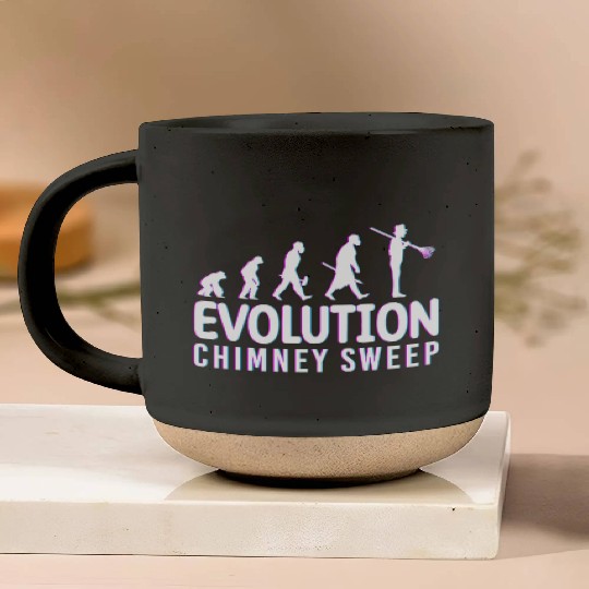 Happiness Fireplace Master Pottery Mugs