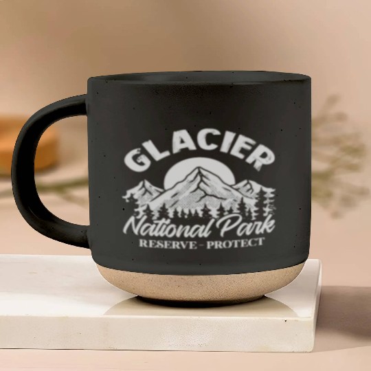 Glacier National Park Reserve Protect Pottery Mugs