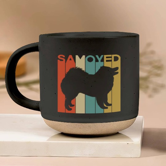 Samoyed Pottery Mugs