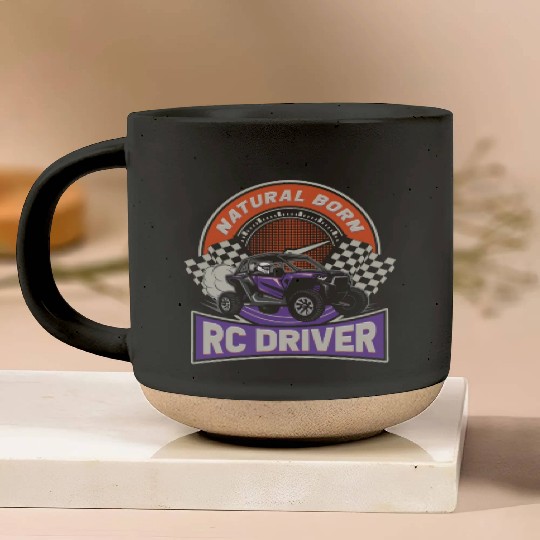 Natural Born RC car Driver Racer Remote Controlled Pottery Mugs