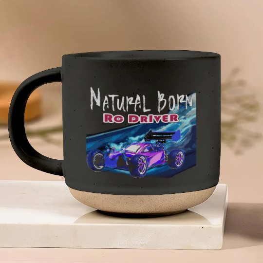 Natural Born RC car Driver Racer Remote Controlled Pottery Mugs