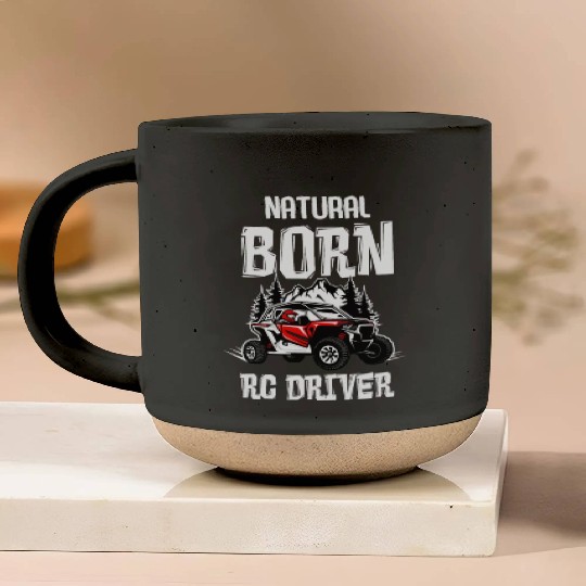 Natural Born RC car Driver Racer Remote Controlled Pottery Mugs