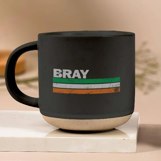Bray Ireland Flag Irish Pride Pottery Mugs