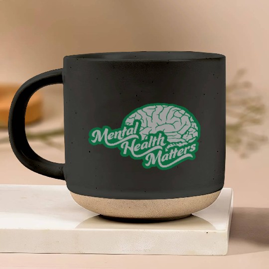 mental health matters quote Pottery Mugs