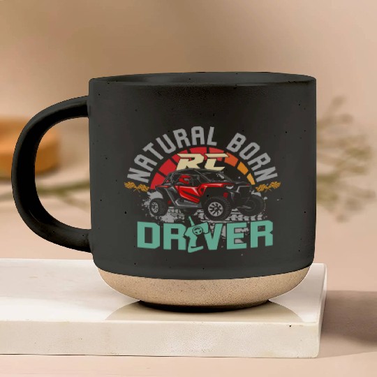 Natural Born RC car Driver Racer Remote Controlled Pottery Mugs