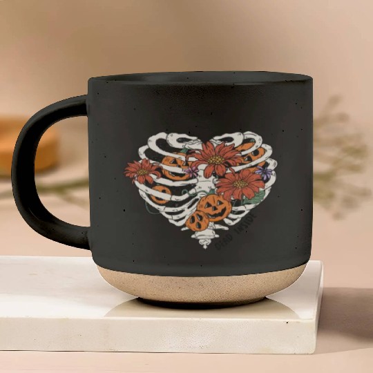 Fun Halloween Designs Dead Inside Pottery Mugs