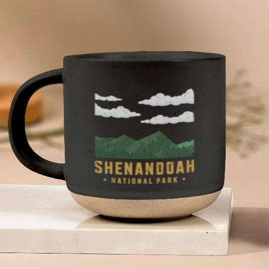 Shenandoah National Park - nature Pottery Mugs