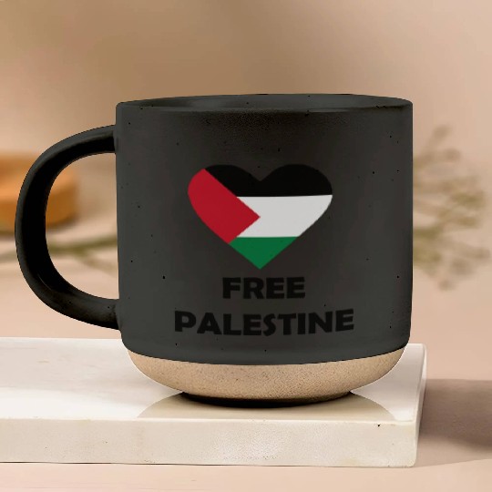 free palestine Pottery Mugs