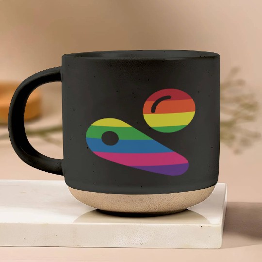Pinball LGBT Player Pottery Mugs