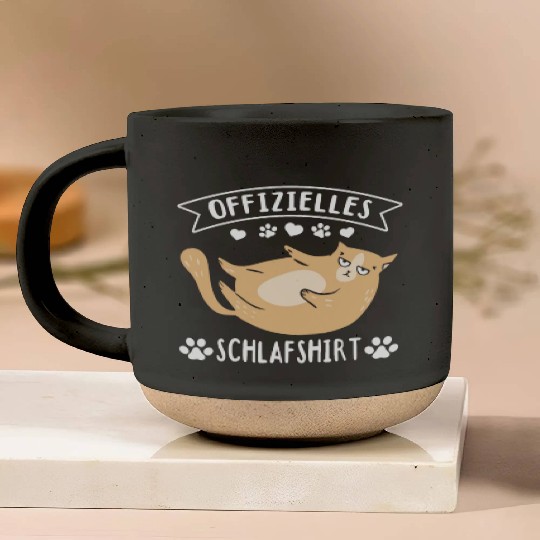 Cat sleep Pottery Mugs Official sleep Pottery Mugs cat