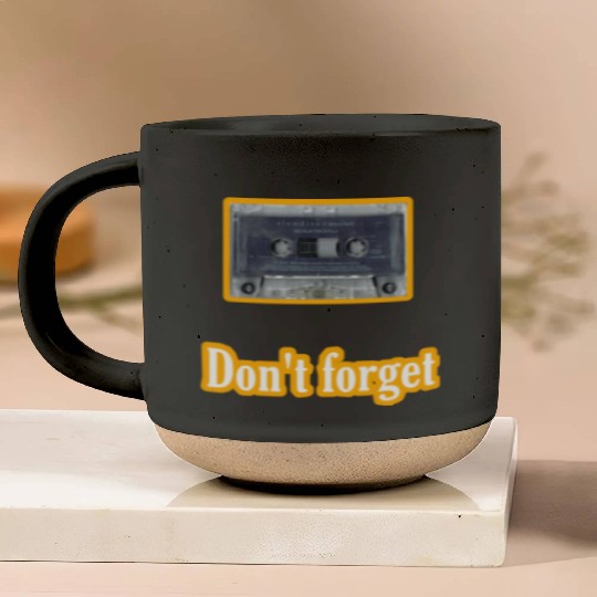 Cassette tape Pottery Mugs