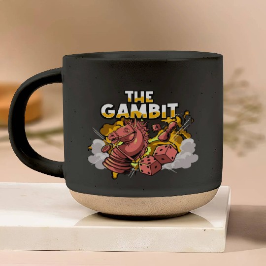 The Gambit Board Game Pottery Mugs