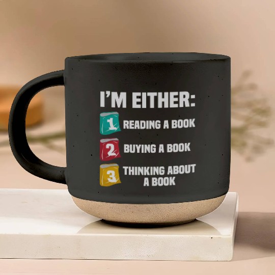 Reading Lover Gift Book Nerd Pottery Mugs