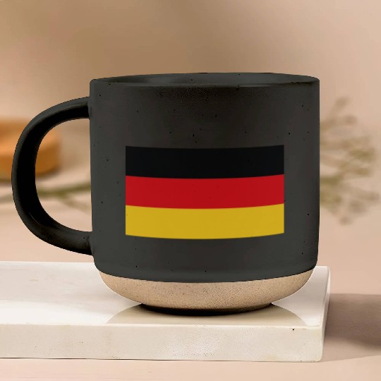 Official Germany Flag German Country Pride Pottery Mugs