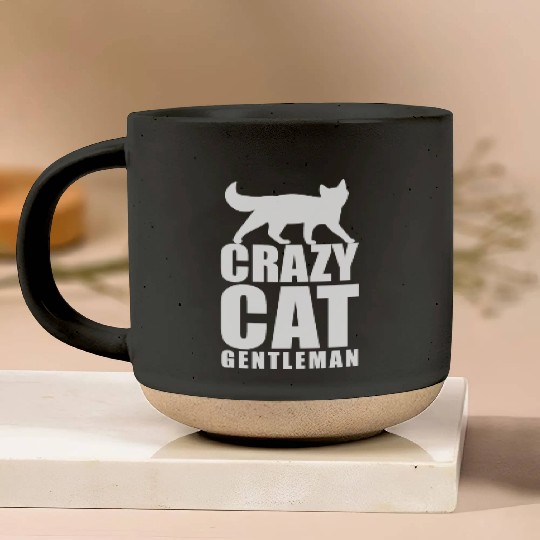 Crazy Cat Pottery Mugs
