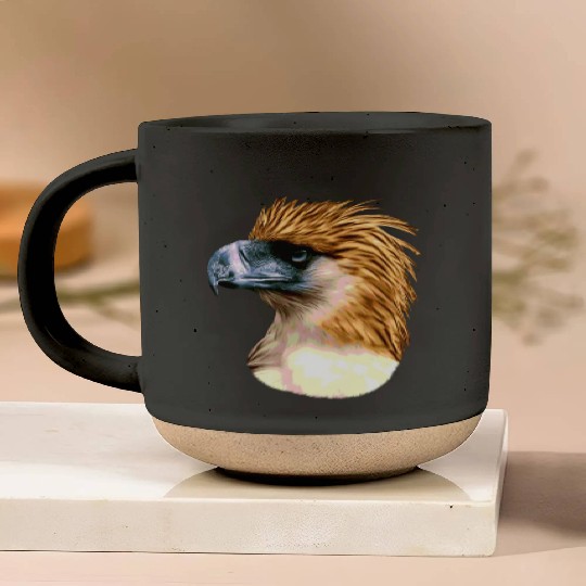 Great Philippine Eagle Outfit Pottery Mugs