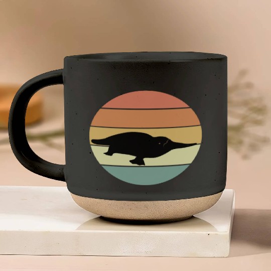 Retro Platypus Pottery Mugs