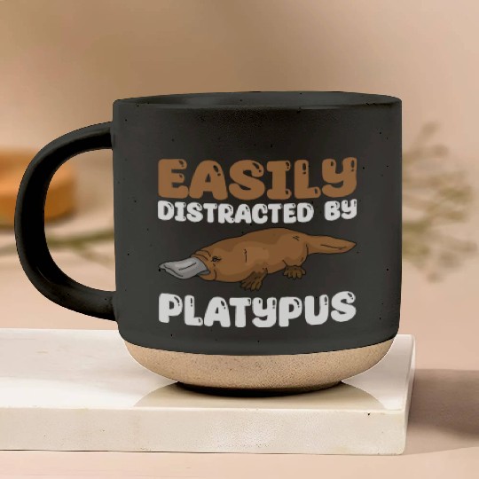 Platypus Lover Design Pottery Mugs