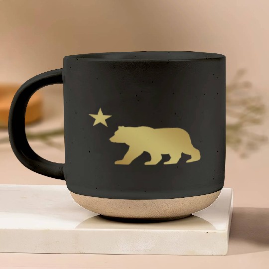 California Bear Pottery Mugs