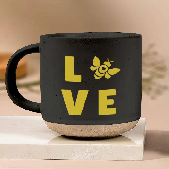 I Love Bees Save The Bees Lover Beekeeper Pullover Pottery Mugs