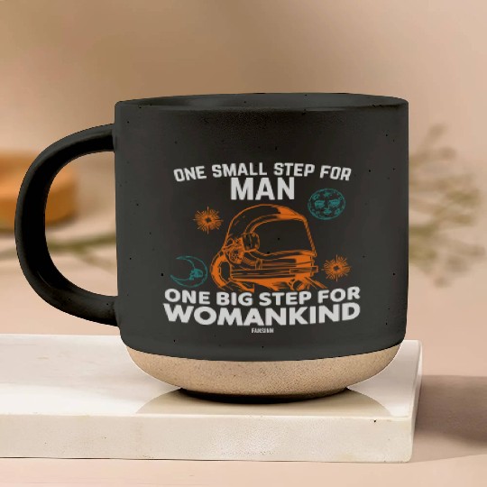 Science Astronaut Moon Sun Pottery Mugs