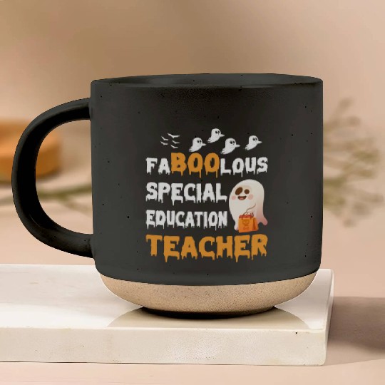 Faboolous Special Education Teacher-Halloween Pottery Mugs