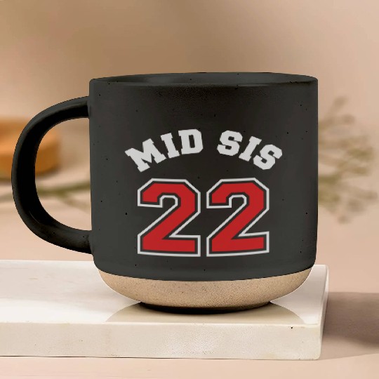 Mid Sis 2022 Middle Sister Baby Birth Child Pottery Mugs