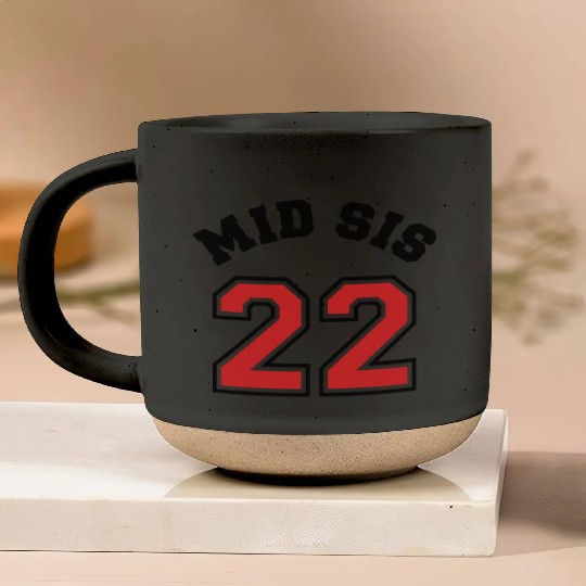 Mid Sis 2022 Middle Sister Baby Birth Child Pottery Mugs