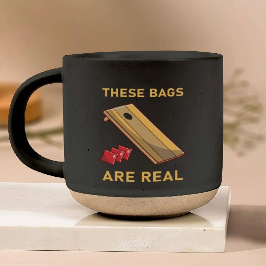 These Bags Are Real - Cornhole Pottery Mugs
