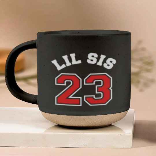 Lil Sis 2023 Little Sister Baby Family Birth Child Pottery Mugs