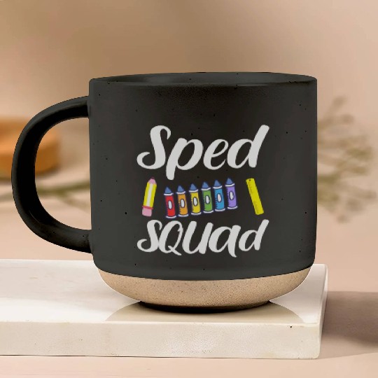 SPED Squad Special Education Teacher Pottery Mugs
