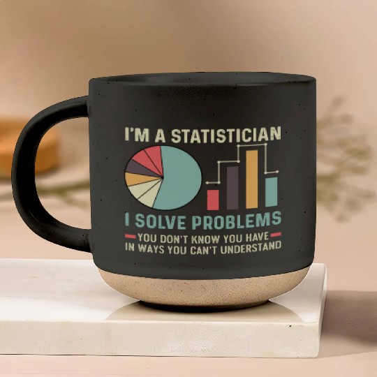I Solve Problems Math Teacher Gift Pottery Mugs