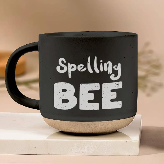 Spelling Bee - Teacher Pottery Mugs