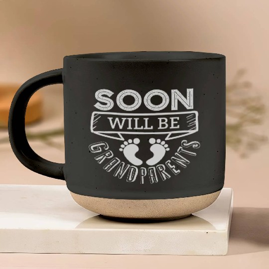 We Will Soon Become Grandparents, Be Grandparents Pottery Mugs