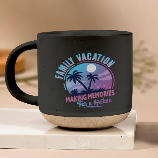 Family Vacation Making Memories Lifetime Pottery Mugs