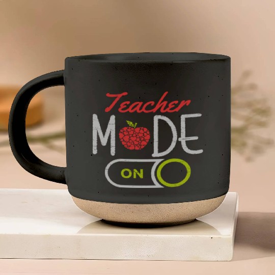 Teacher Mode On University Students School Pottery Mugs