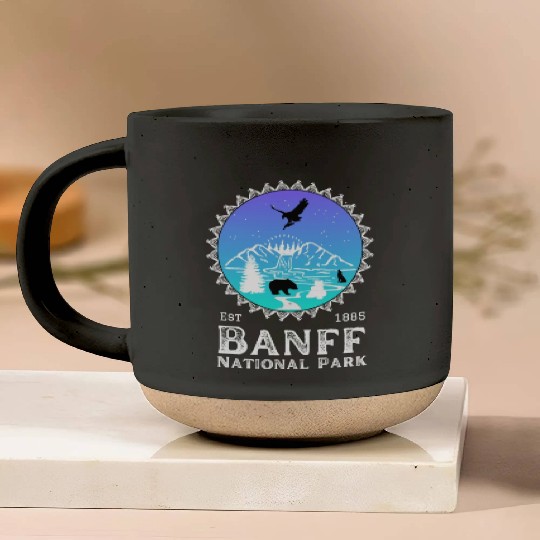 Banff National Park Pottery Mugs