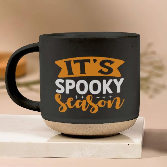 It's Spooky Season Pottery Mugs