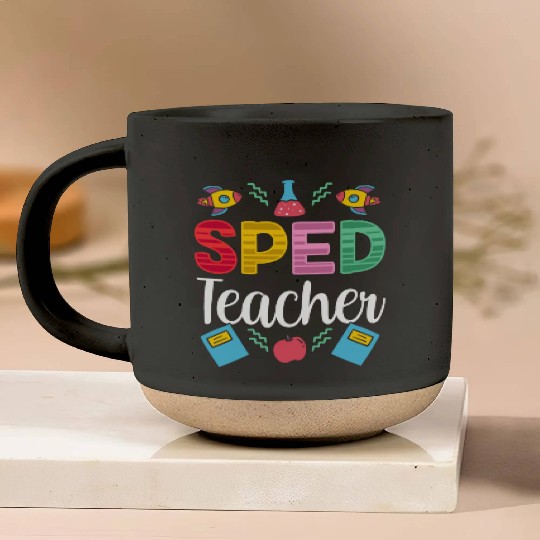 Sped Teacher Awareness Special Education Cute Pottery Mugs