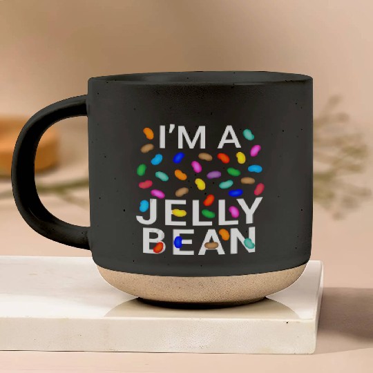 pretend im jelly bean halloween candy costume Pottery Mugs