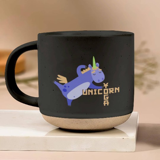 Unicorn Yoga Pottery Mugs