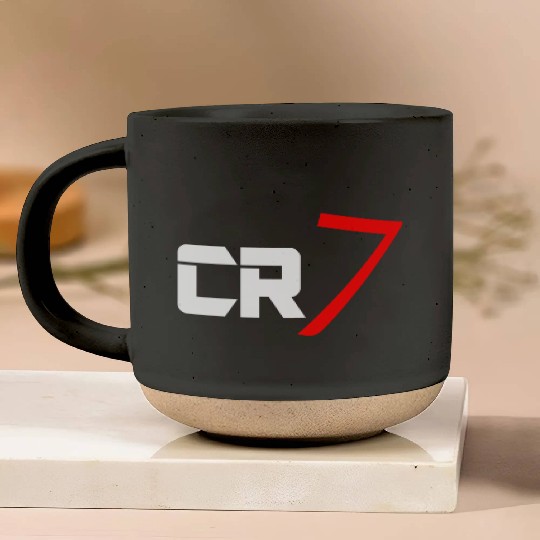 cr7 cristiano white Pottery Mugs