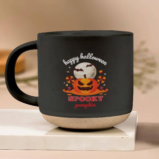 Halloween night story series Pottery Mugs