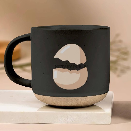 Easter Egg Notary Pottery Mugs