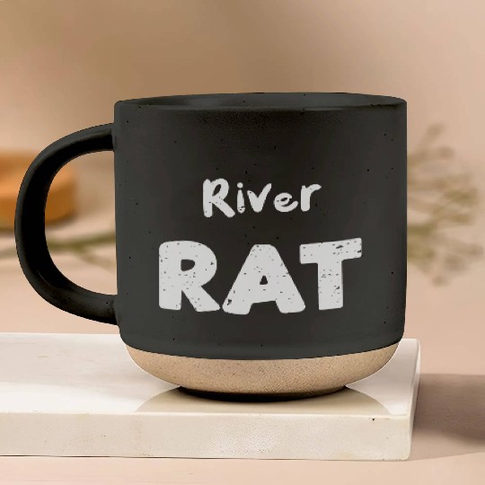 River Rat - Poker Pottery Mugs