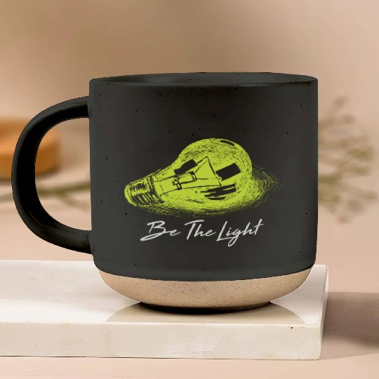 Be The Light Lamp Pottery Mugs