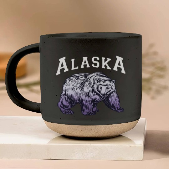 Alaska Gift USA Natur Bär Denali Grizzly Wald Pottery Mugs