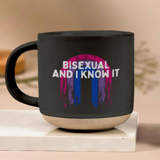 Bisexual and I Know it Bi LGBTQ Bi Pride LGBT Pottery Mugs
